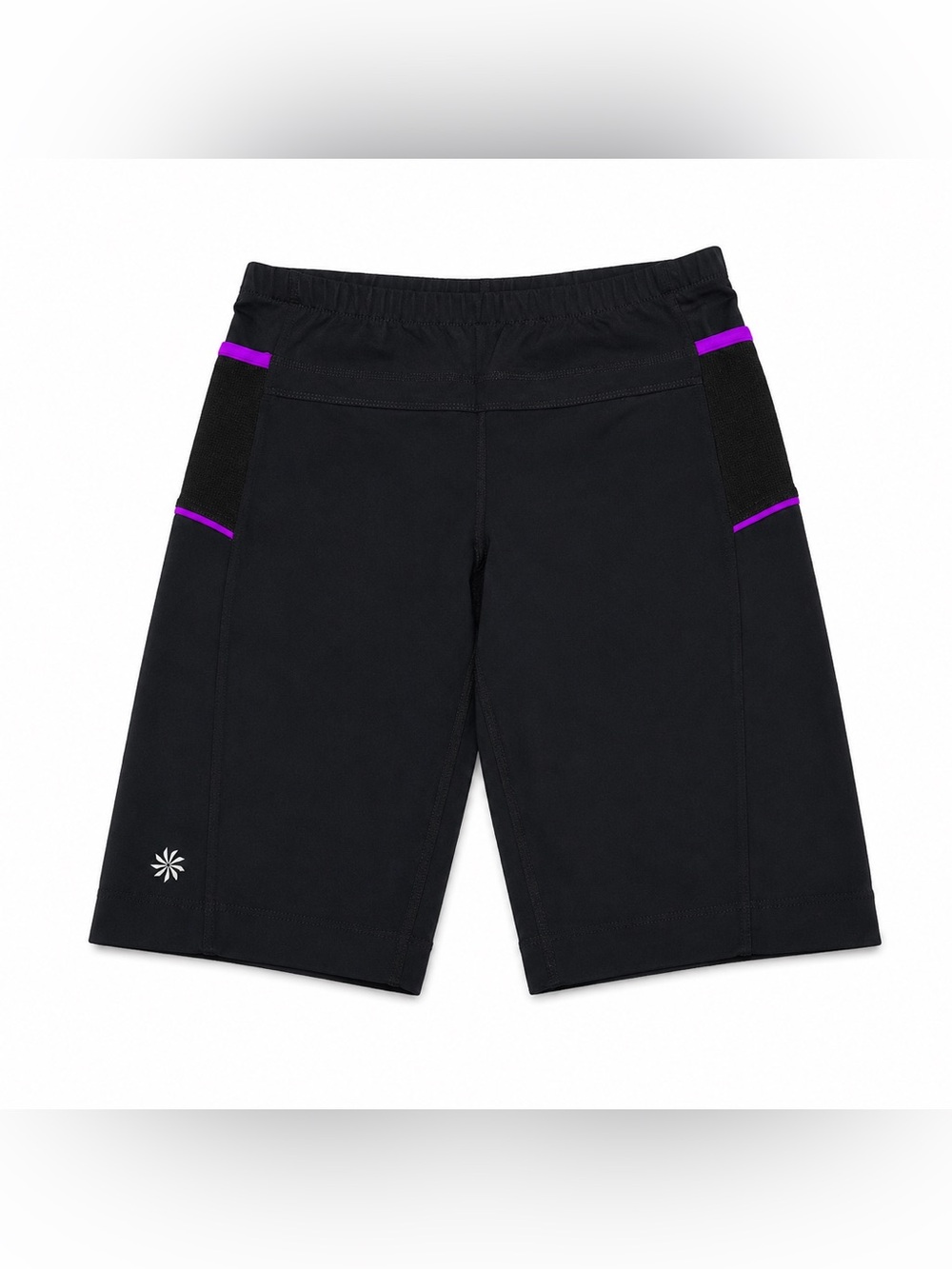 Athleta Black Athletic Training Shorts Size  S Small Running Workout Performance